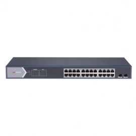 DS-3E1526P-SI Hikvision 24 Port Gigabit Akıllı POE Switch