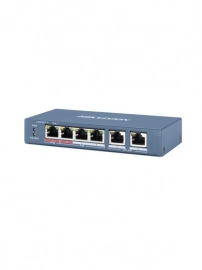 Hikvision 4 Port Fast Ethernet Unmanaged PoE Switch | DS-3E0106HP-E